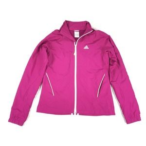 Deals for Pink Adidas Windbreaker 